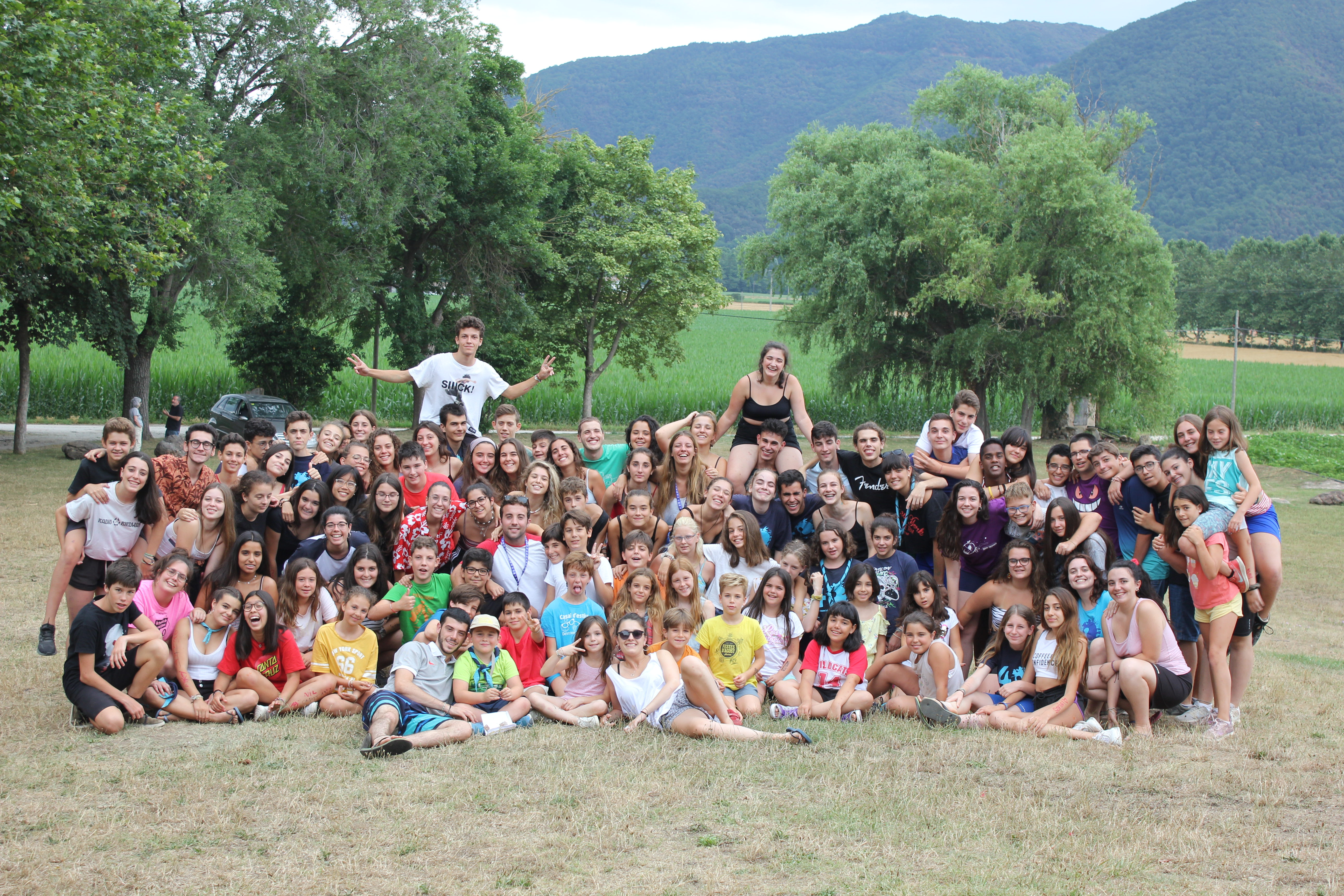 Foto grupal colònies