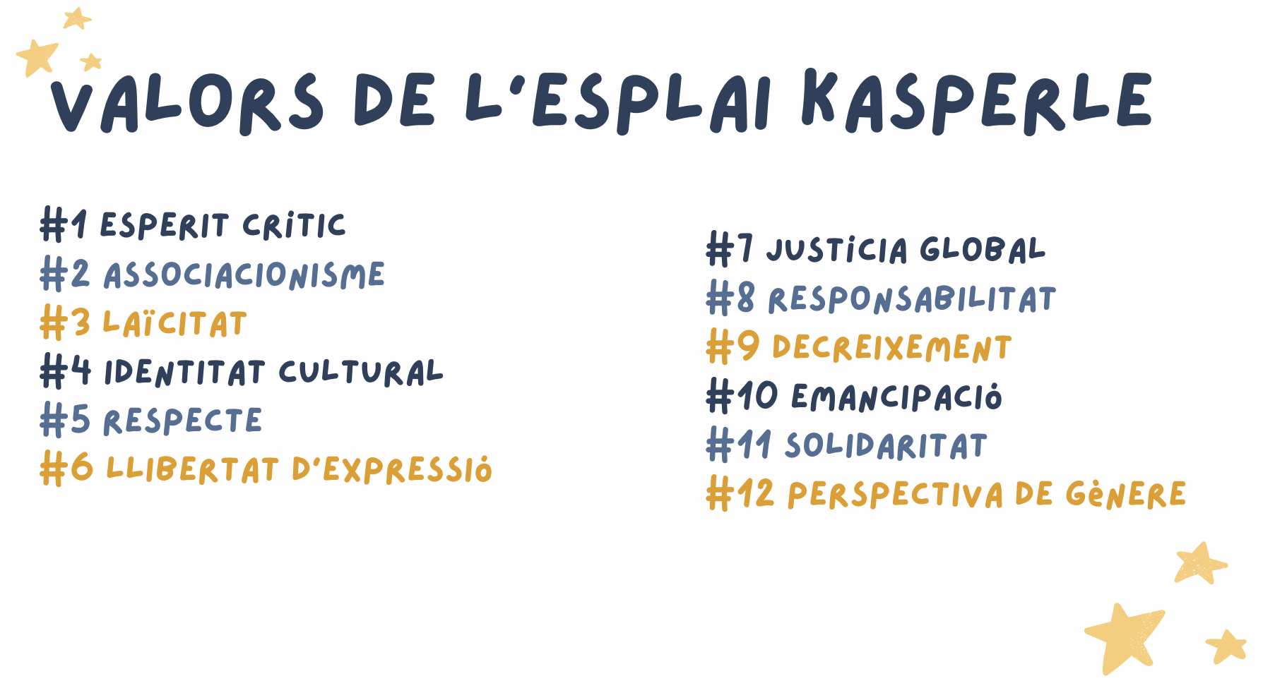 valors esplai Kasperle